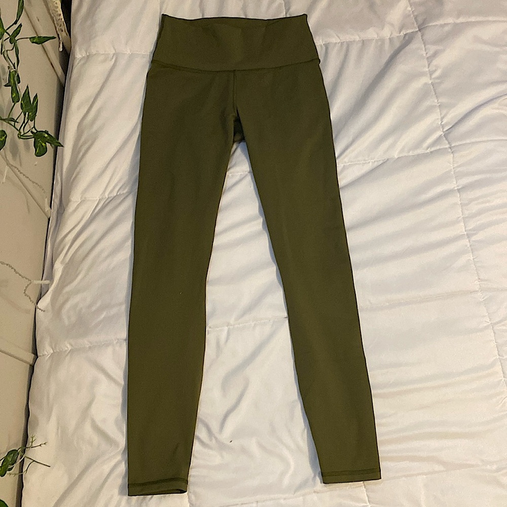 Olive Green Fabletics Leggings